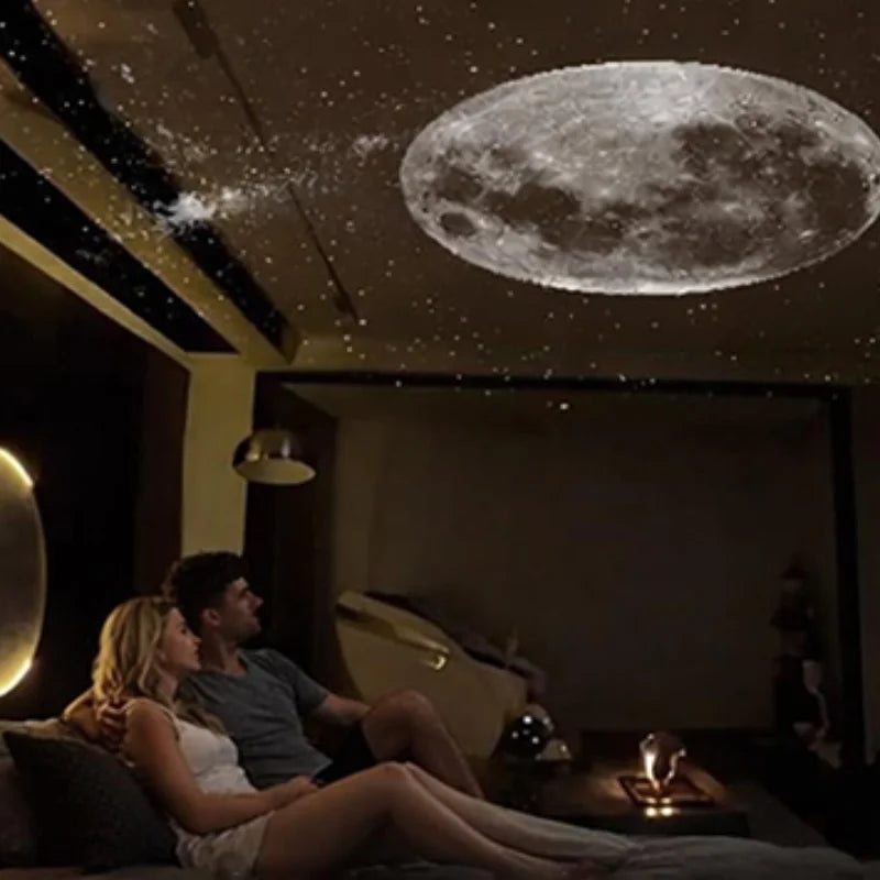 Mini Galaxy Star Projector Two in One Night Light